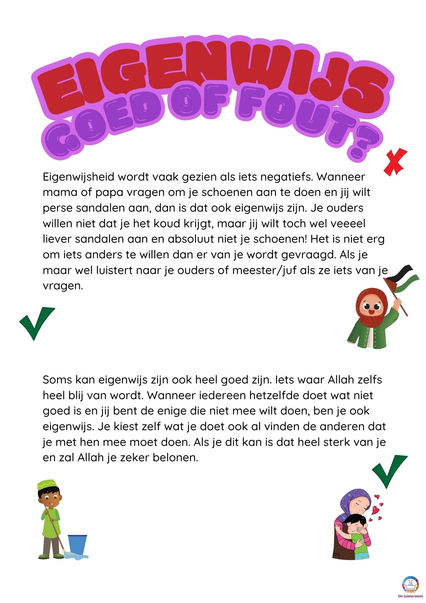 Lekker eigenwijs - islamitsch werkboek