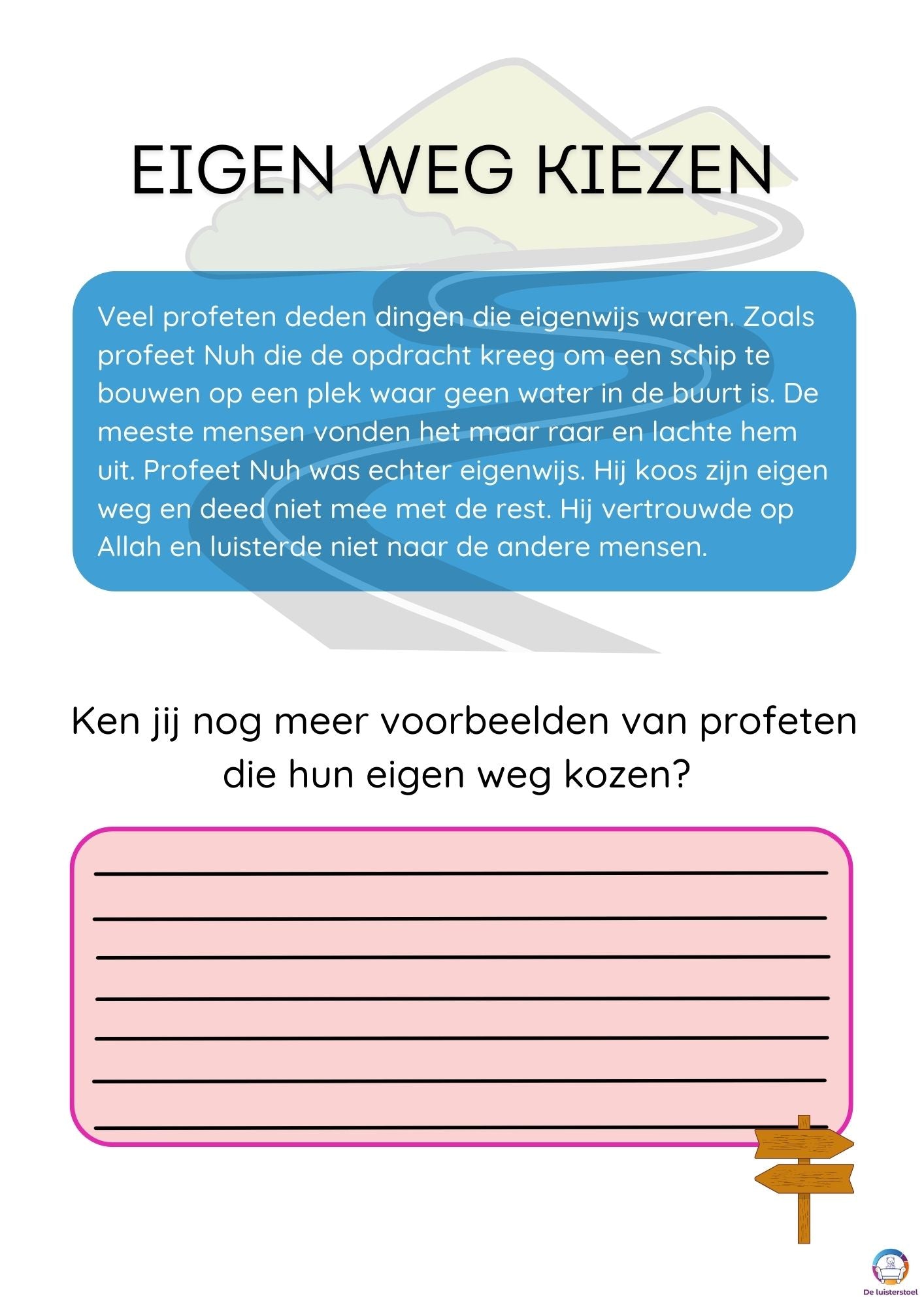 Lekker eigenwijs - islamitsch werkboek